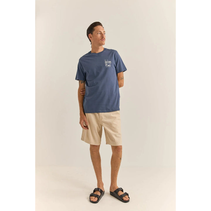RHYTHM SIESTA TEE NAVY