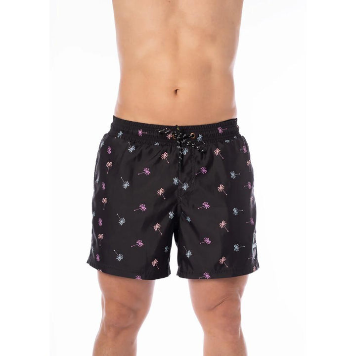 MAAJI MIDNIGHT PALM SAILOR SPORTY SHORTS