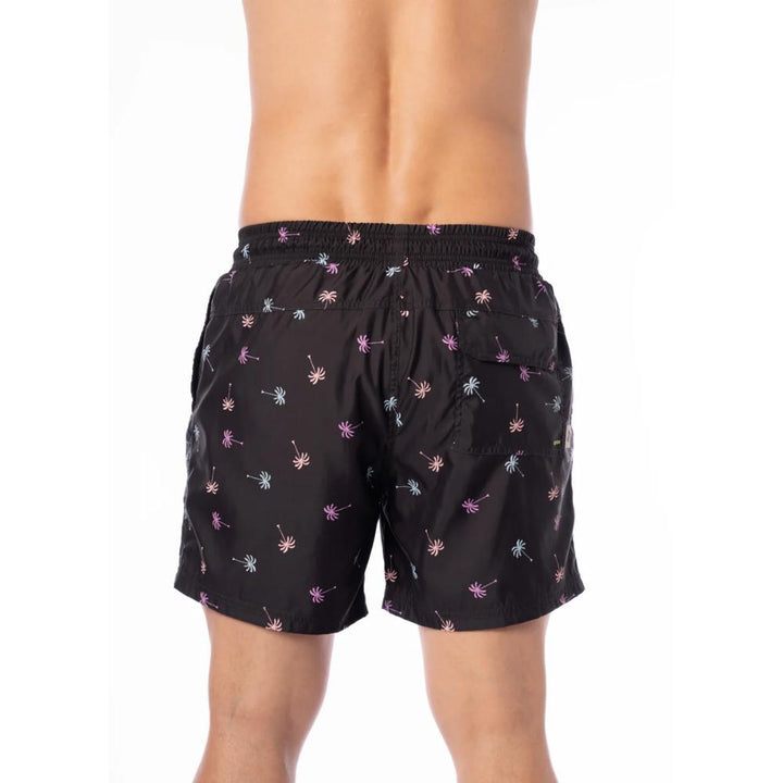 MAAJI MIDNIGHT PALM SAILOR SPORTY SHORTS