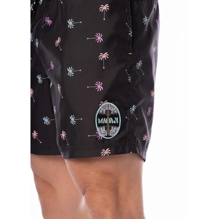 MAAJI MIDNIGHT PALM SAILOR SPORTY SHORTS