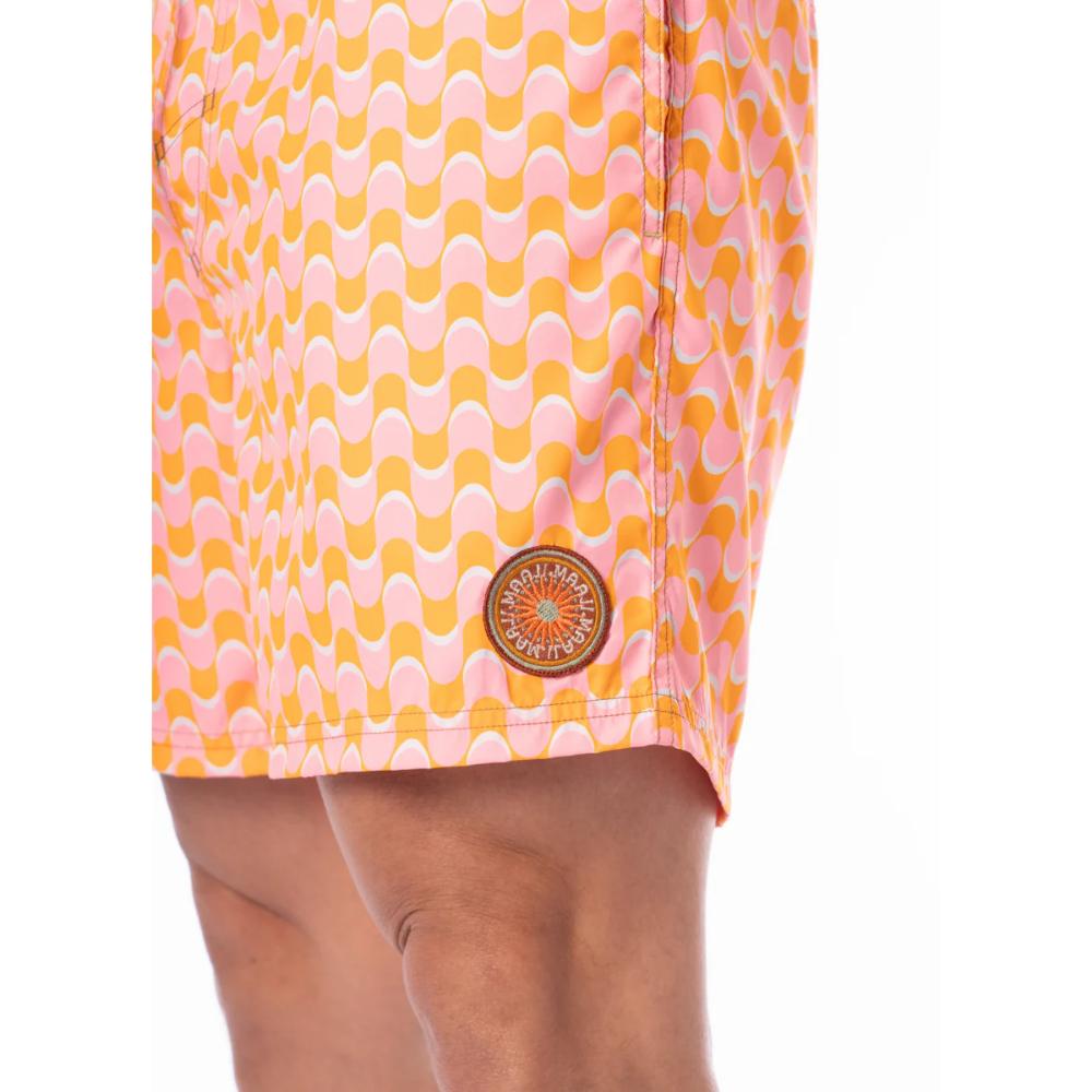 MAAJI GEO WAVES SAILOR SPORTY SHORTS