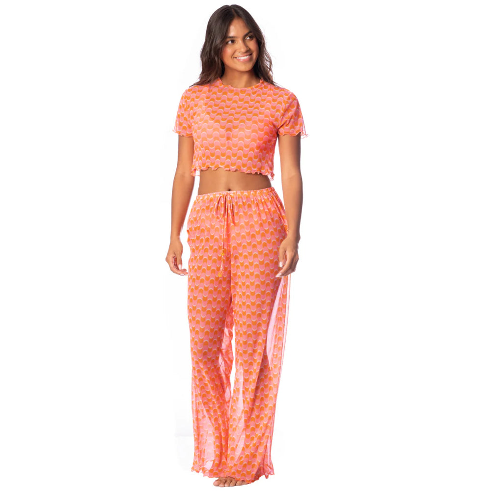 MAAJI GEO WAVES MARISSA CROP TOP