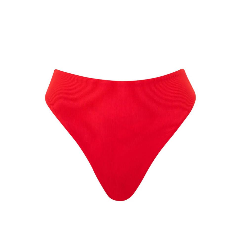 MAAJI SCARLET RED SULLY HIGH RISE BOTTOM