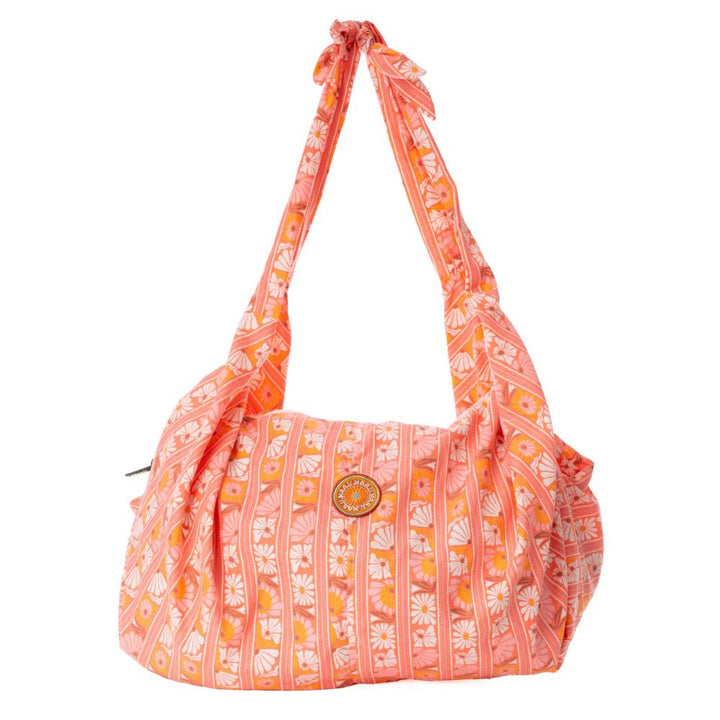 MAAJI PEACH FLOWERS SURF TOTE