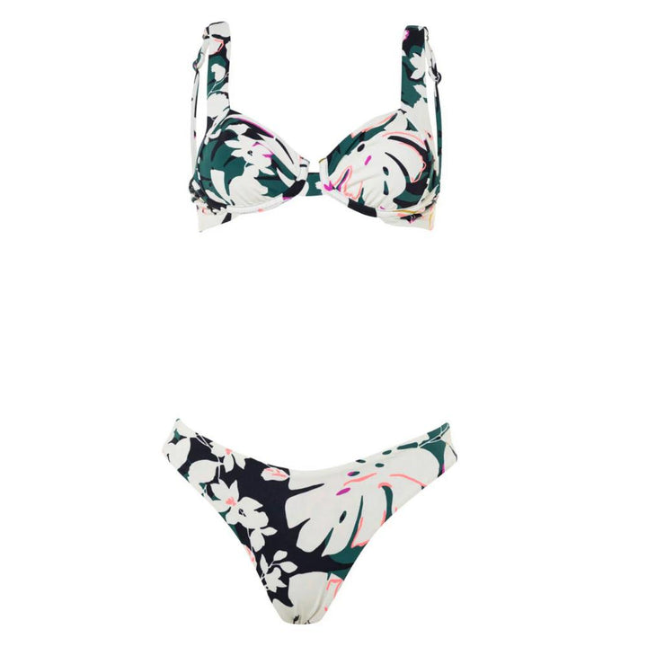 MAAJI TROPICAL LEAVES ARCHIE UNMOLDED UNDERWIRE TOP