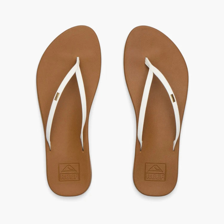 REEF CUSHION SLIM WHITE/TAN