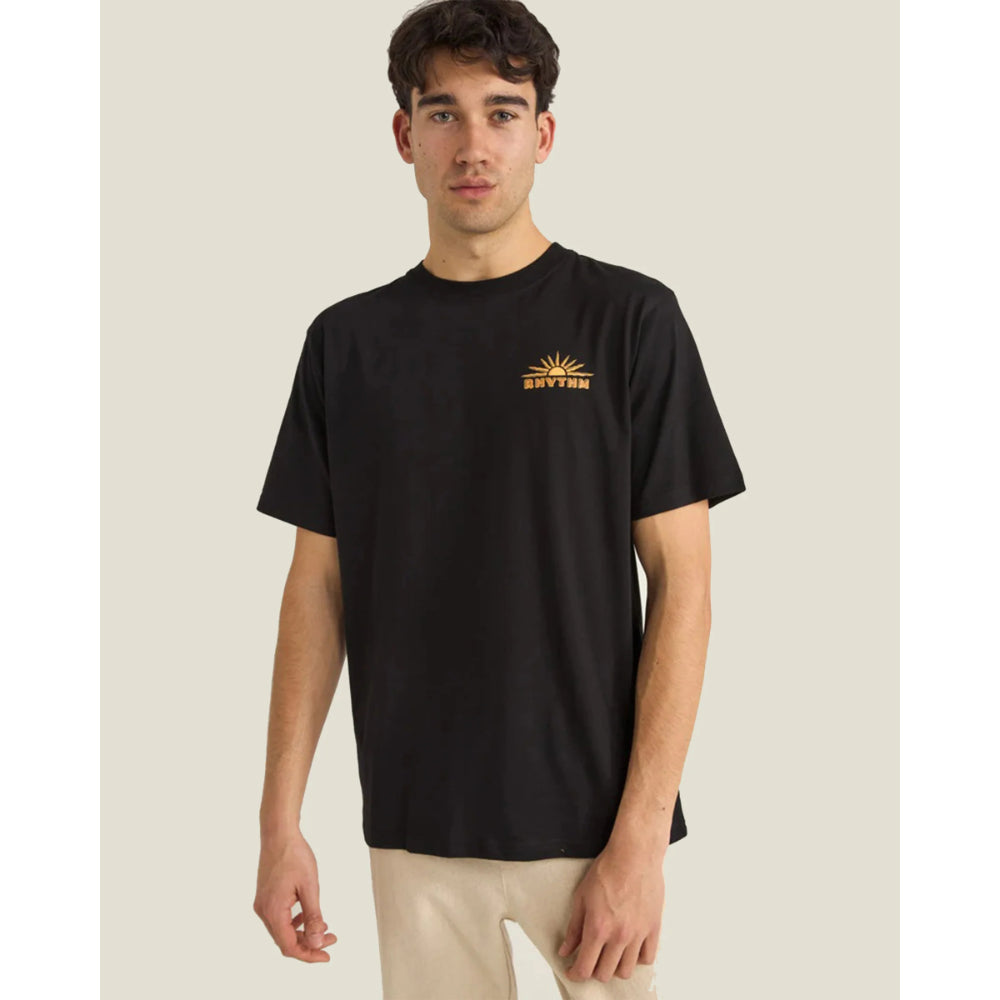 RHYTHM FRAME T-SHIRT VINTAGE BLACK