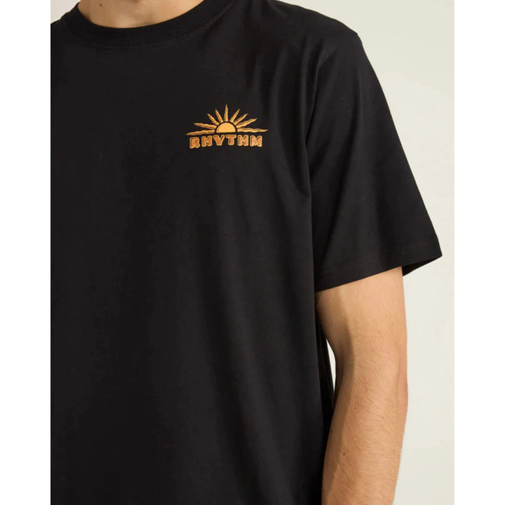 RHYTHM FRAME T-SHIRT VINTAGE BLACK
