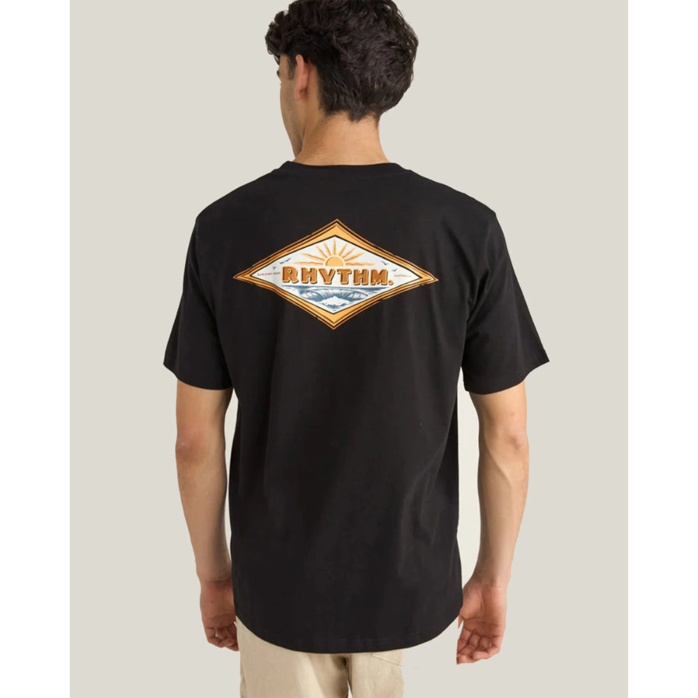 RHYTHM FRAME T-SHIRT VINTAGE BLACK