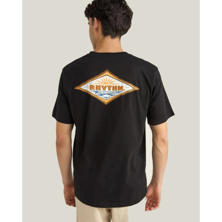 RHYTHM FRAME T-SHIRT VINTAGE BLACK