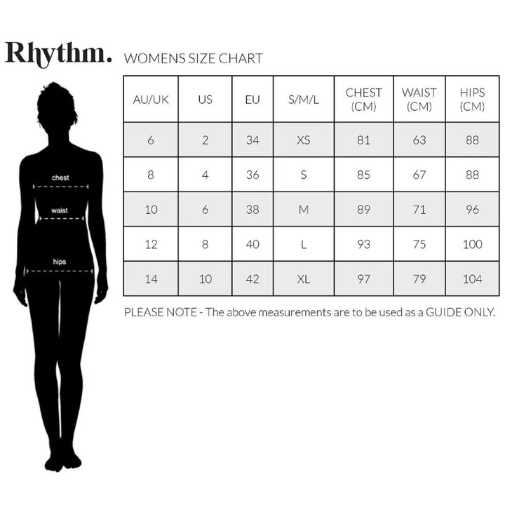 RHYTHM EVERGREEN FLORAL SLIDE TRI TOP GREEN