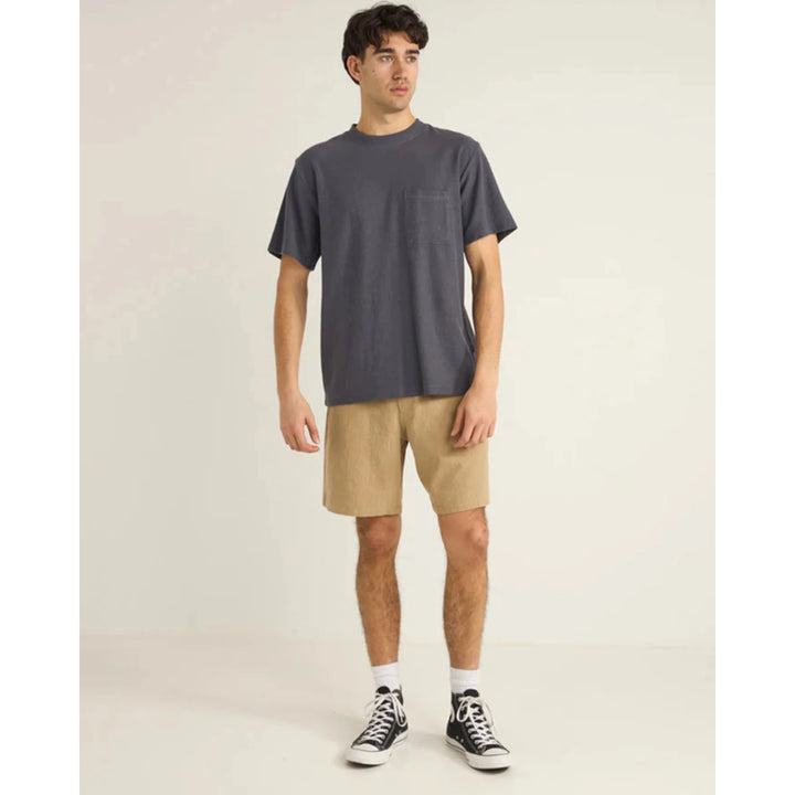 RHYTHM VINTAGE TERRY T-SHIRT VINTAGE NAVY