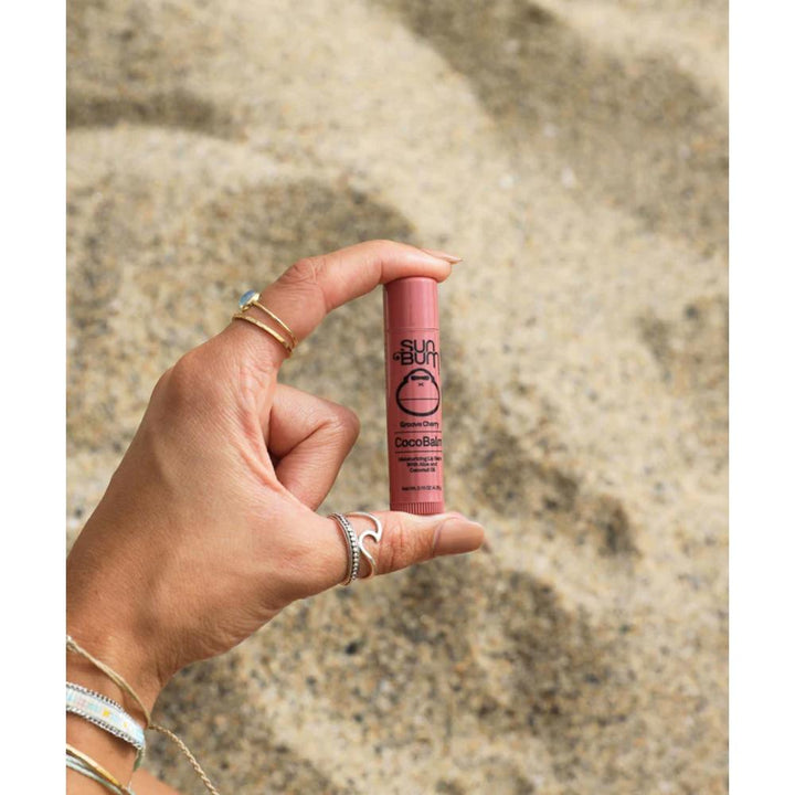 SUN BUM COCOBALM LIP BALM GROOVE CHERRY