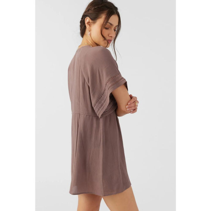 O'NEILL LADIES WILDER COVER-UP DEEP TAUPE