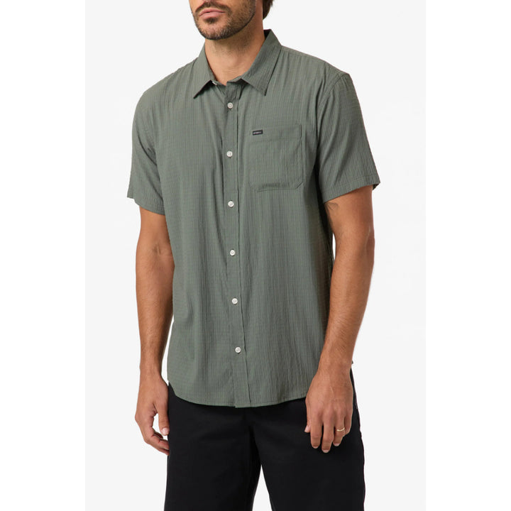 O'NEILL TRVLR PERFORATED SHIRT DARK OLIVE