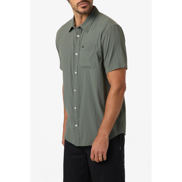 O'NEILL TRVLR PERFORATED SHIRT DARK OLIVE