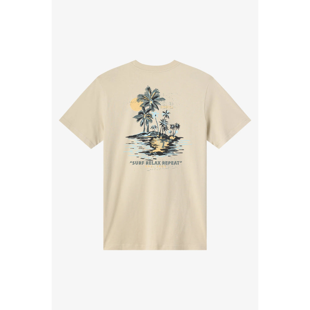 O'NEILL RELAX CLASSIC TEE LIGHT KHAKI