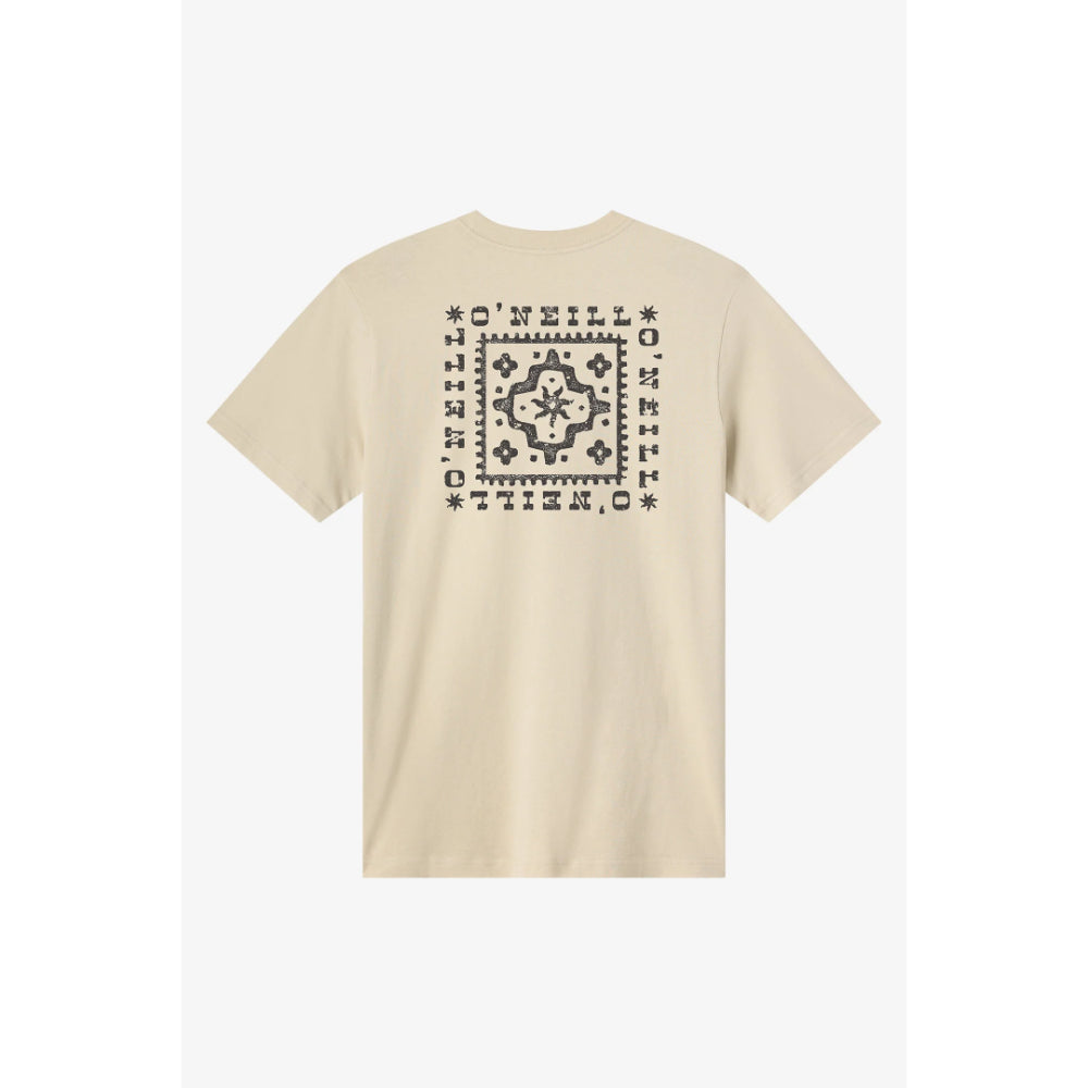O'NEILL TILE CLASSIC TEE LIGHT KHAKI