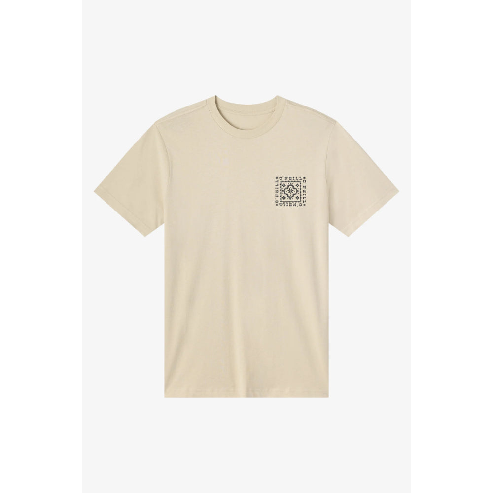 O'NEILL TILE CLASSIC TEE LIGHT KHAKI