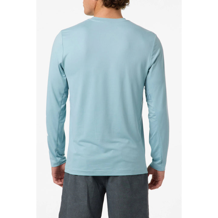 O'NEILL LOGO UPF L/S TEE STONE BLUE