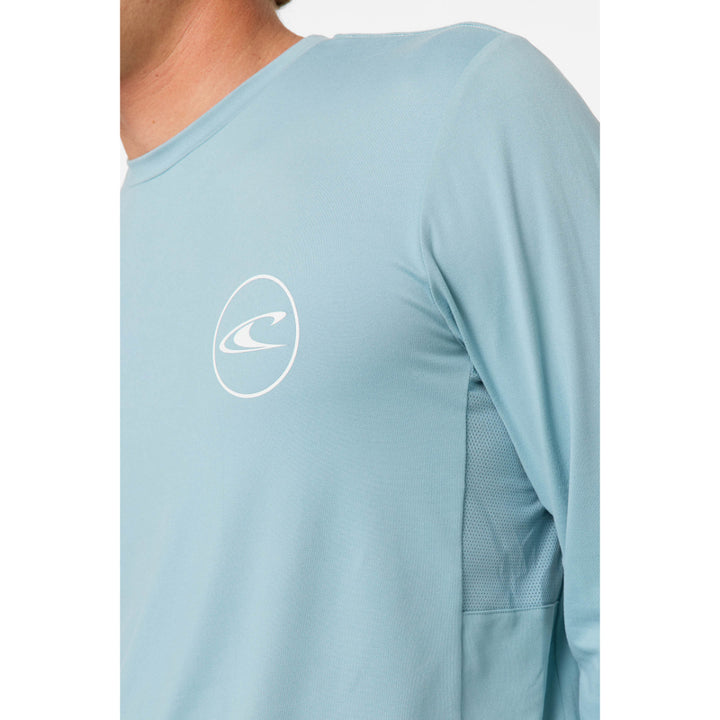 O'NEILL LOGO UPF L/S TEE STONE BLUE