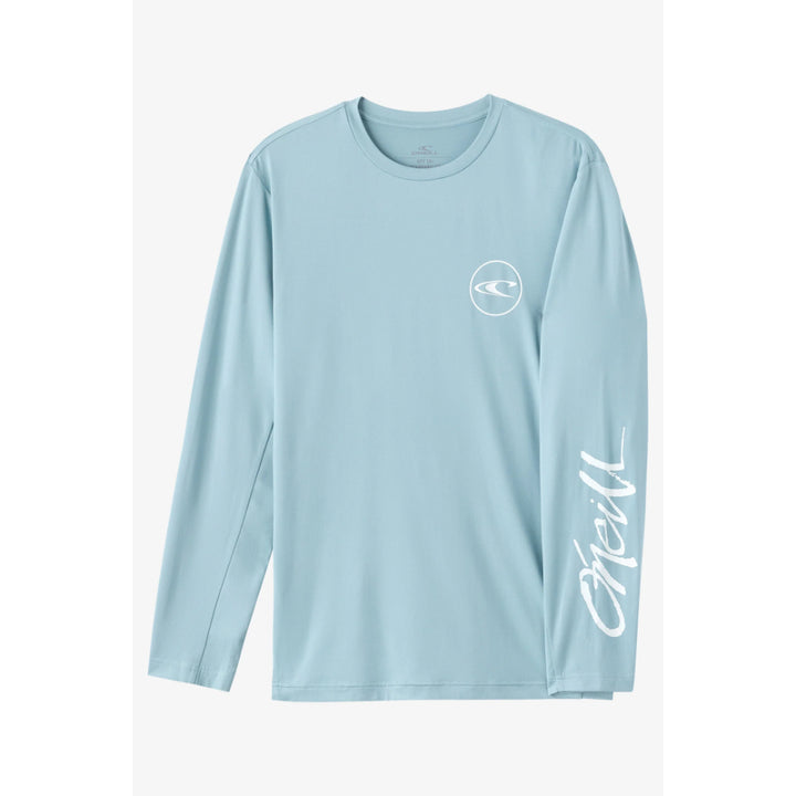 O'NEILL LOGO UPF L/S TEE STONE BLUE
