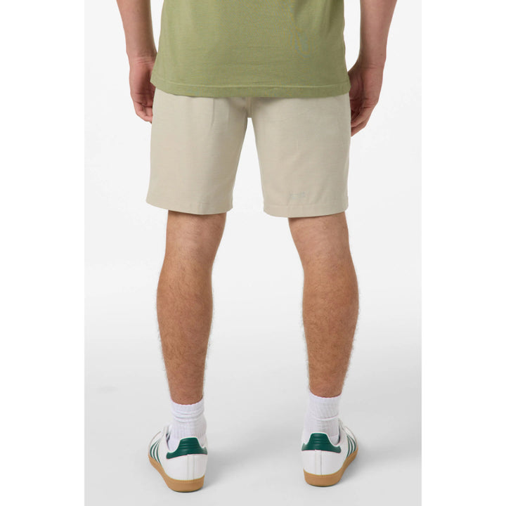 O'NEILL RESERVE LIGHT CHECK ELASTIC WAIST 18'' HYBRID LT KHAKI