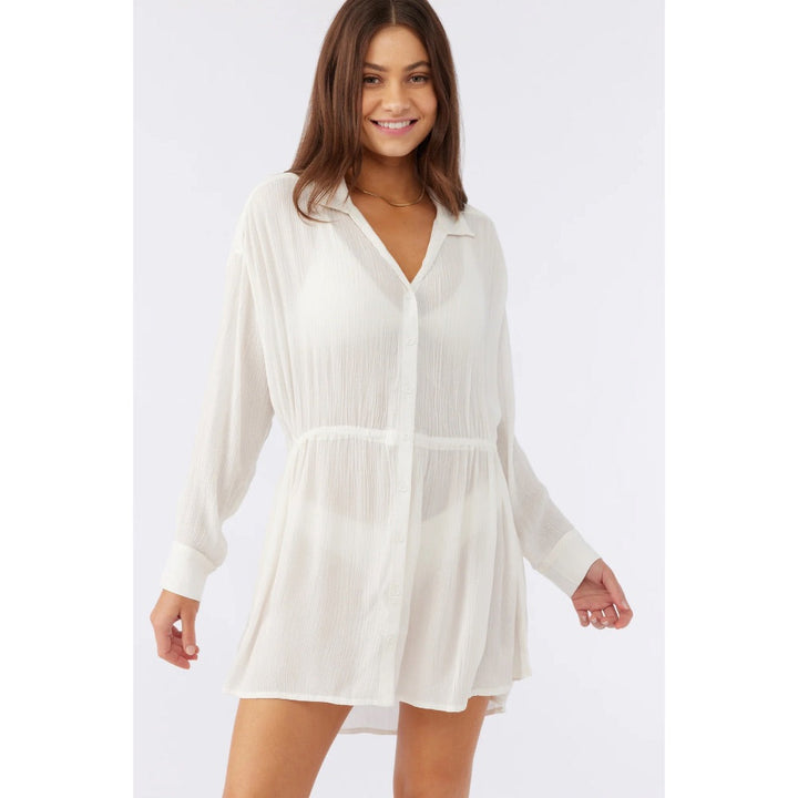 O'NEILL CAMI MINI COVERUP DRESS VANILLA