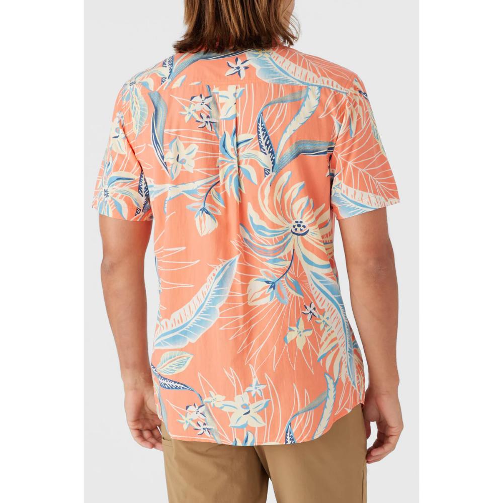 O'NEILL OASIS ECO S/S SHIRT CORAL