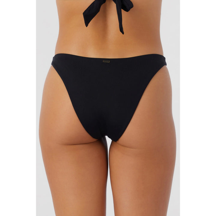 O'NEILL SALTWATER SOLIDS FLAMENCO CHEEKY BOTTOM BLACK