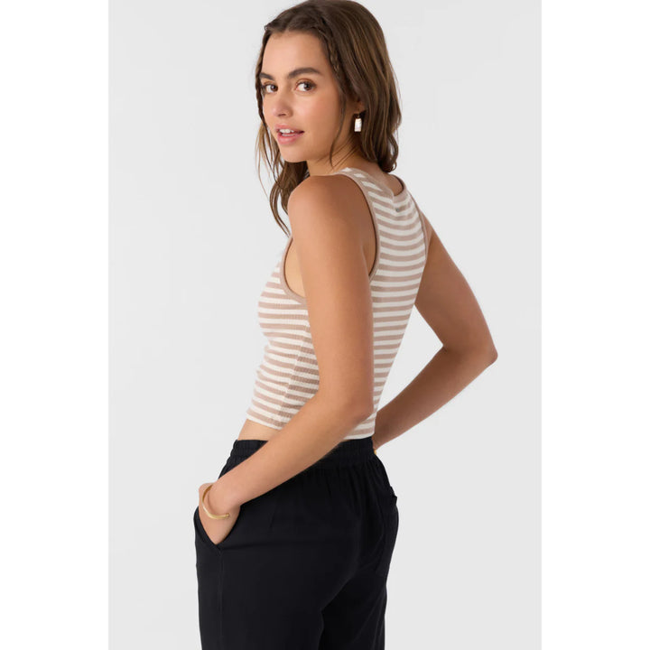 O'NEILL GOLDYN SLEEVELESS TOP WHITE