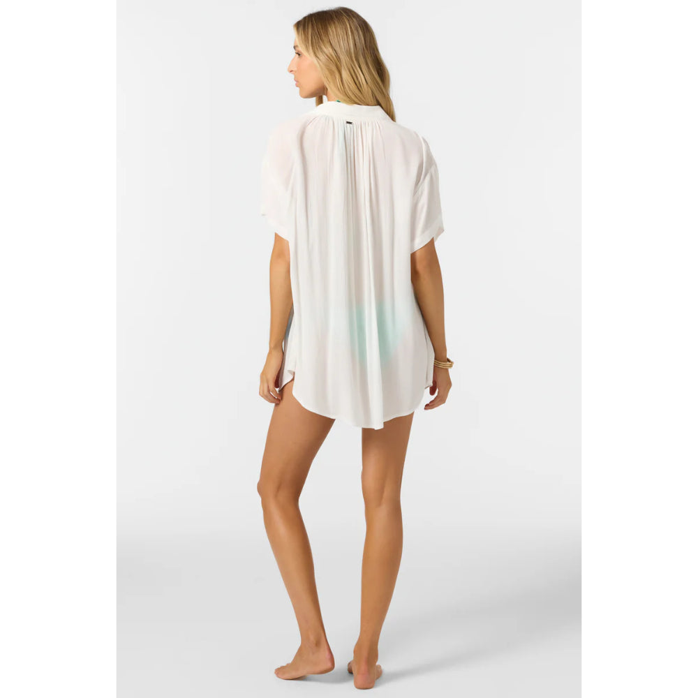 O'NEILL SALTWATER SOLIDS CARLEE DRESS VANILLA