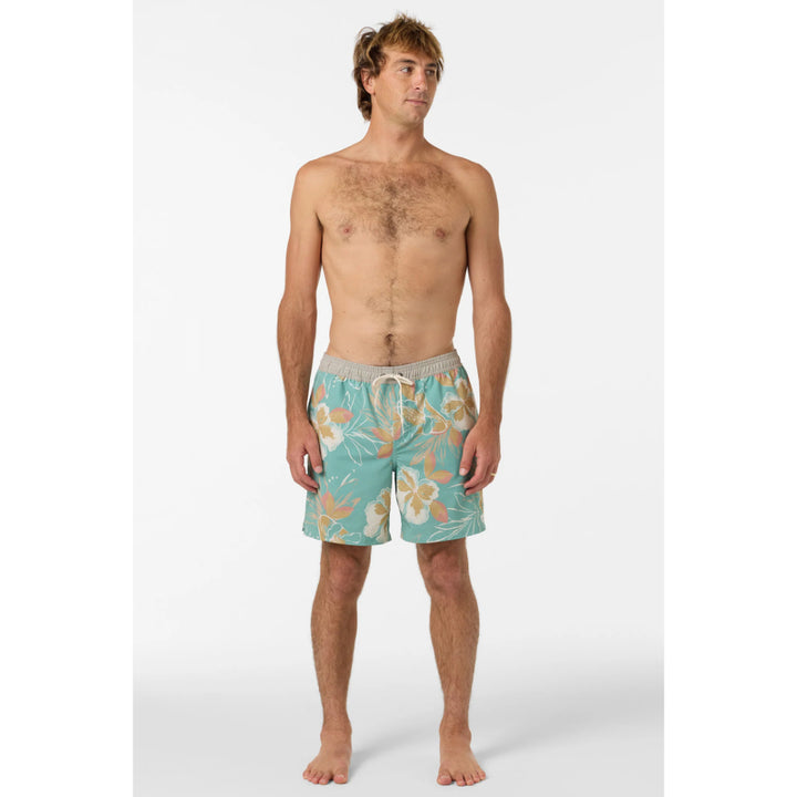 O'NEILL HERMOSA ELASTIC WAIST LINED GREEN