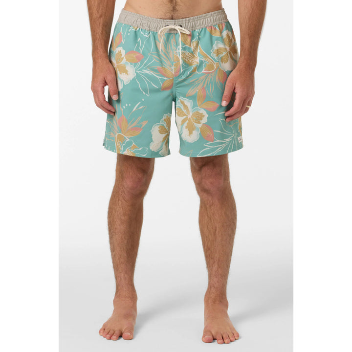 O'NEILL HERMOSA ELASTIC WAIST LINED GREEN