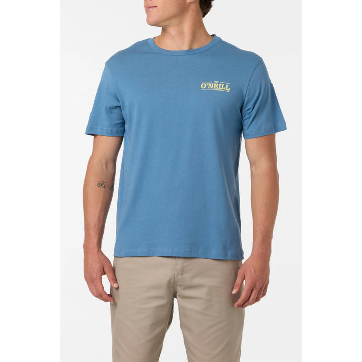 O'NEILL QUALITY BLOCK CLASSIC TEE CAPTAIN'S BLUE