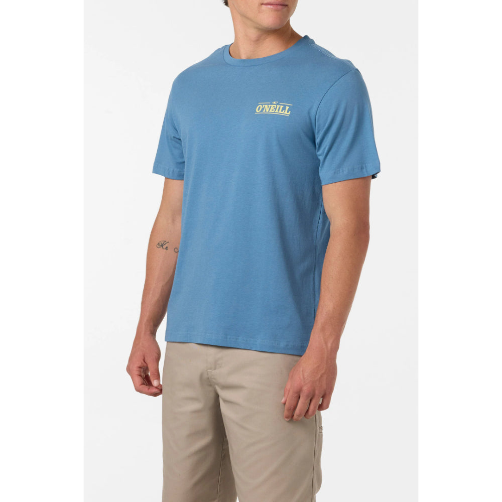 O'NEILL QUALITY BLOCK CLASSIC TEE CAPTAIN'S BLUE