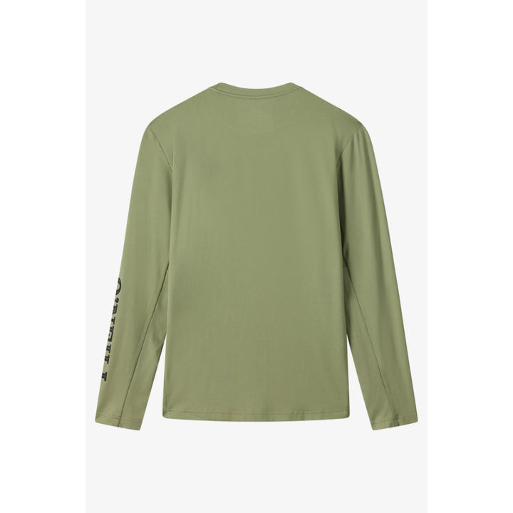 O'NEILL BLOCK UPF L/S TEE OIL GREEN