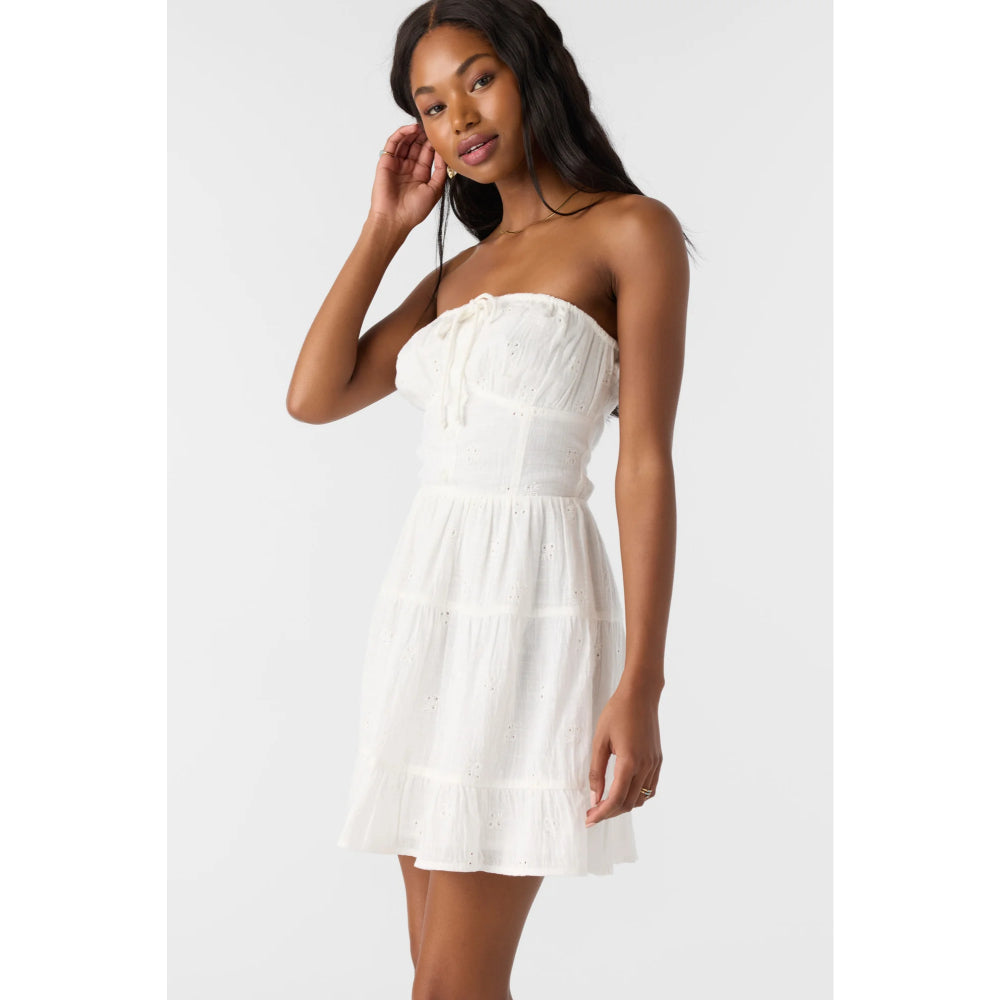 O'NEILL NAYA DRESS WHITE