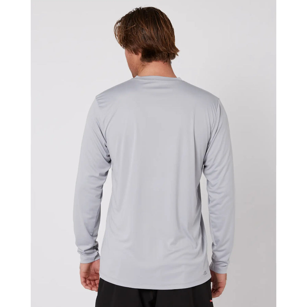 FOLLOW SUN TEE L/S LIGHT GREY