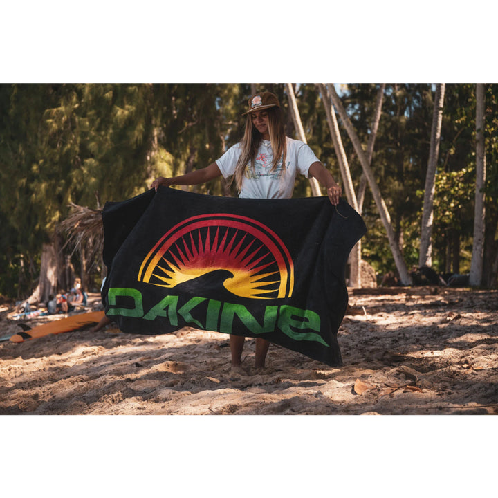 DAKINE TERRY BEACH TOWEL PALM GROVE