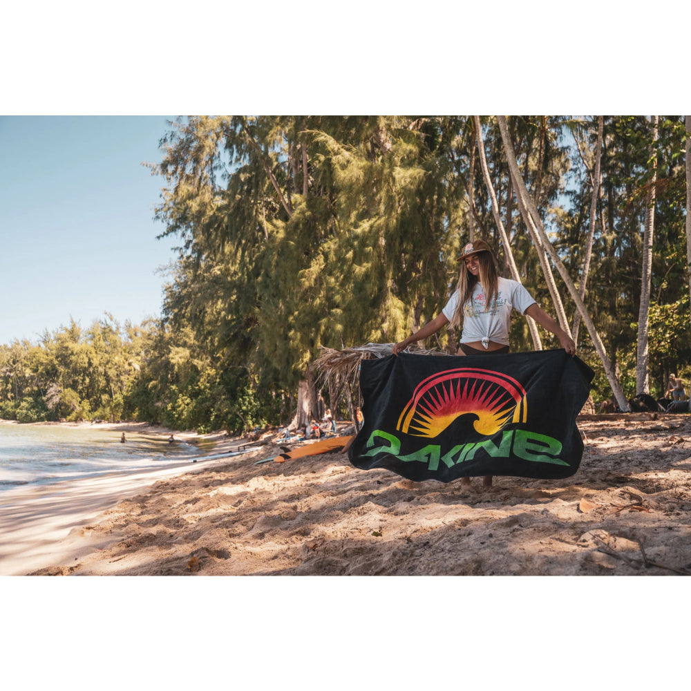 DAKINE TERRY BEACH TOWEL PALM GROVE