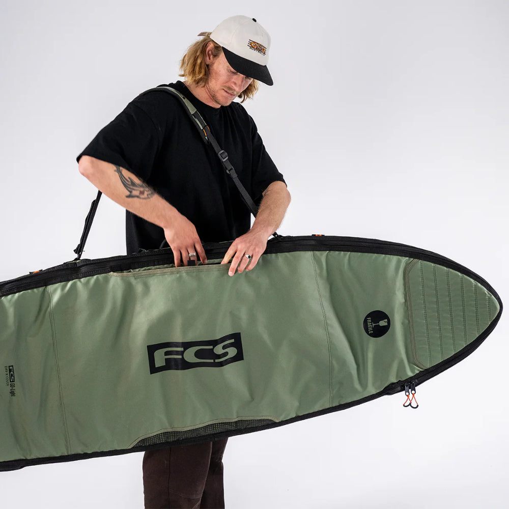 FCS DAY-X SHORTBOARD/FISH COVER ALPINE