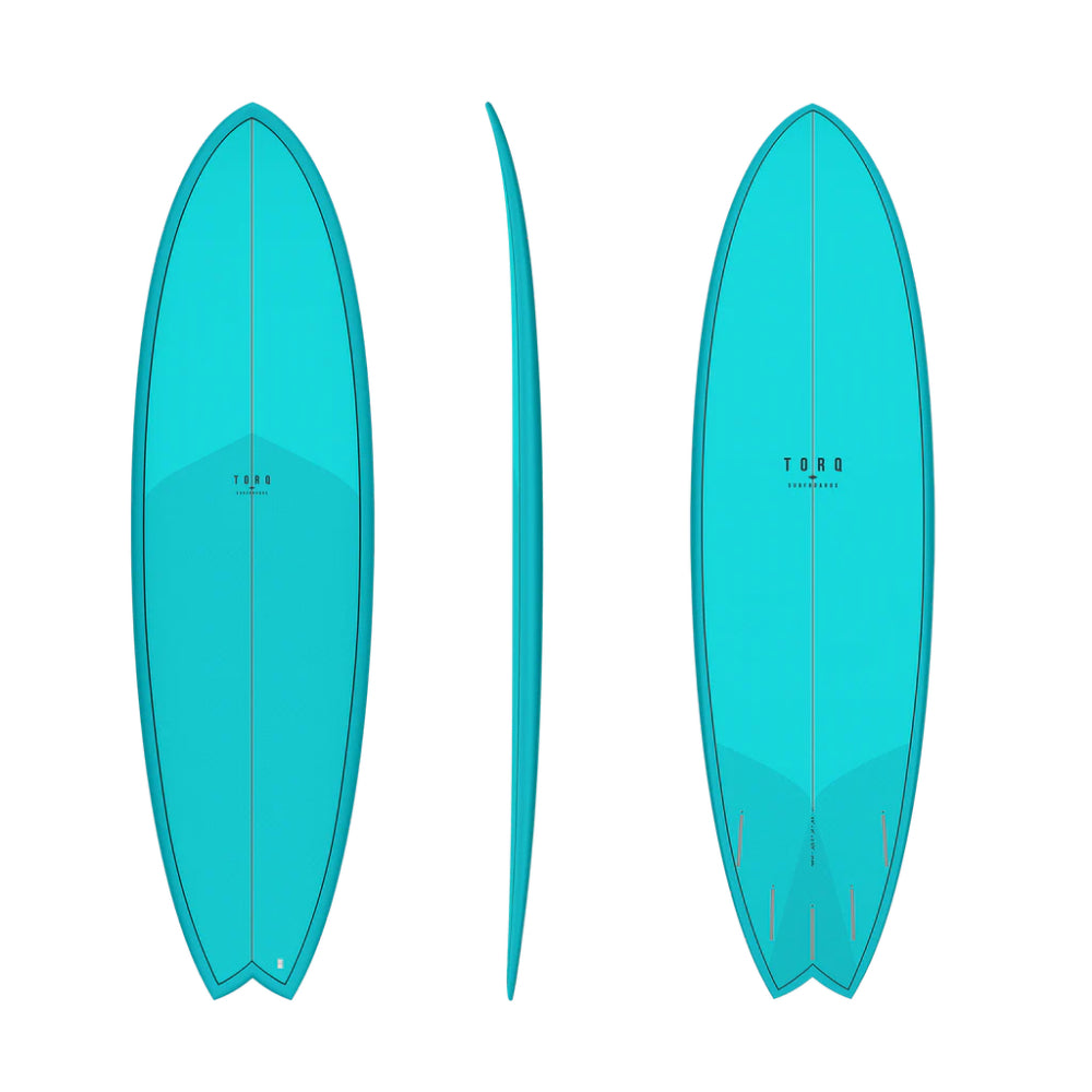 TORQ MOD FISH 6'10 TURQUOISE