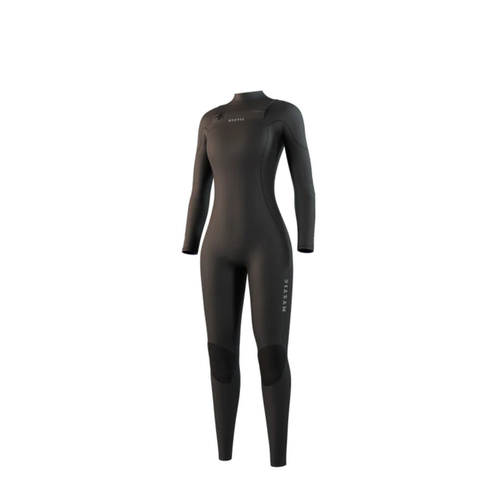 MYSTIC WMS STAR 4/3 CHEST ZIP BLACK