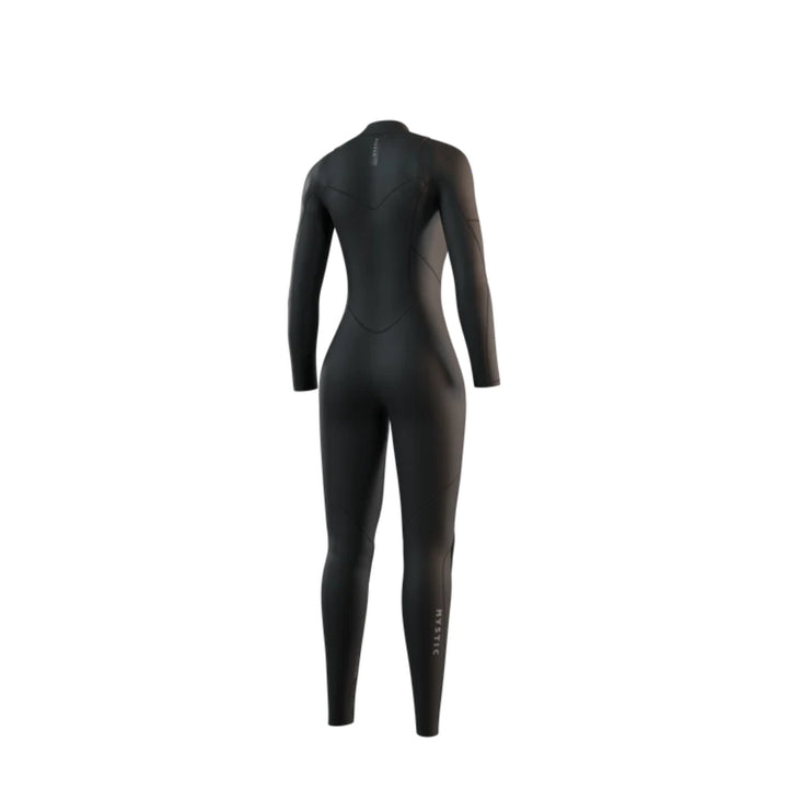 MYSTIC WMS STAR 4/3 CHEST ZIP BLACK