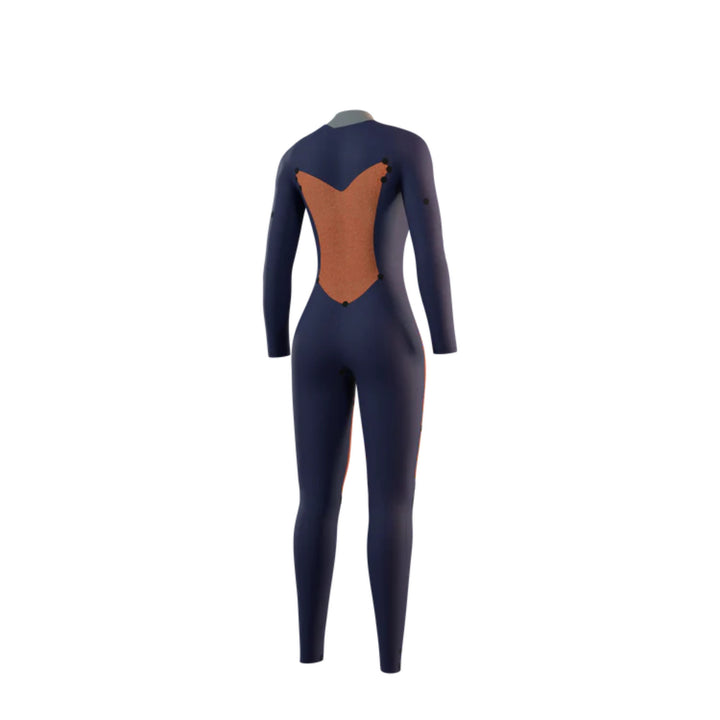 MYSTIC WMS STAR 4/3 CHEST ZIP BLACK