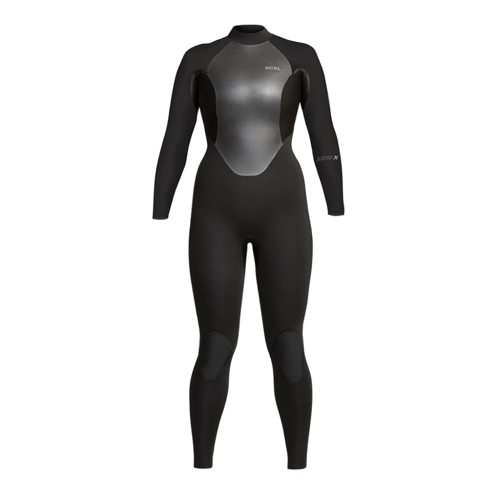 XCEL WMS AXIS X 4/3 BACK ZIP BLACK