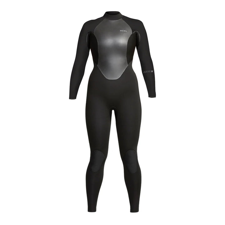 XCEL WMS AXIS X 4/3 BACK ZIP BLACK