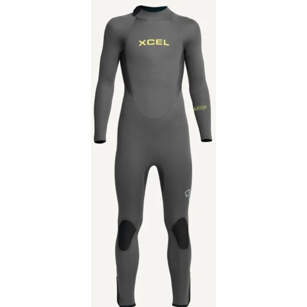 XCEL YOUTH AXIS 4/3 BACK ZIP GRAPHITE