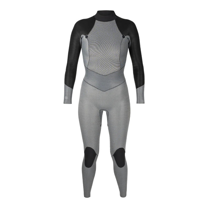 XCEL WMS AXIS 3/2 BACK ZIP BLACK/FLOWER